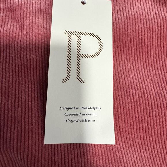 Pilcro NWT Women's The YAYA Mid-Rise Corduroy Crop Flare Jeans Size 25 $148 - Picture 6 of 13